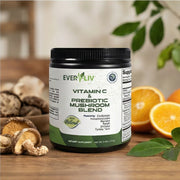 EverLiv - Vitamin C & Prebiotic Mushroom Blend - EverLiv LLC